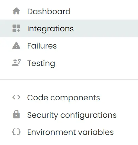 Configuring inbound connection