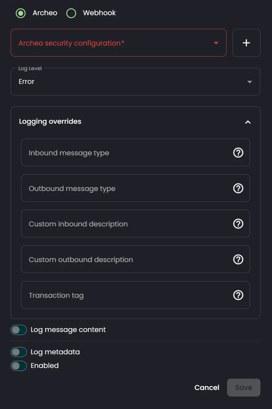 outbound connections