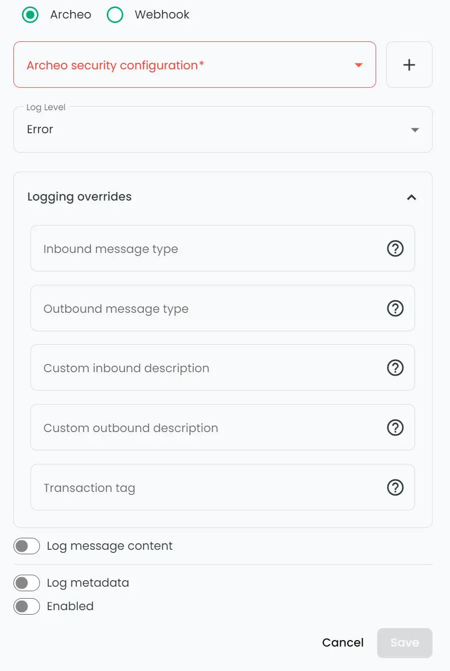 outbound connections