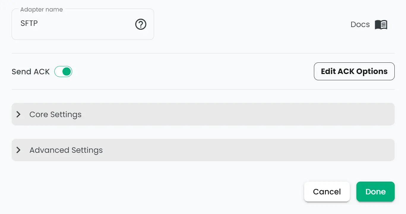 data pickup interval